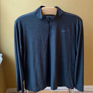 Nike Long Sleeve Dri-fit 1/4 zip. Size L